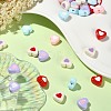 100Pcs Opaque Acrylic Beads SACR-CJ0001-25-5