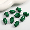 Opaque Acrylic Beads MACR-WH0007-168M-1