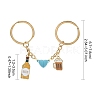 Alloy Enamel Keychain KEYC-YW00130-01-3