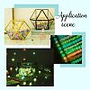 4Sets Luminous Lucky Star Origami Paper DIY-SC0027-36B-5