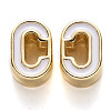 Rack Plating Alloy Enamel Beads ENAM-S122-033C-NR-2