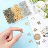 120Pcs 3 Colors Alloy Pendants FIND-UN0002-47-2