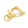 Alloy Swivel Clasps FIND-C084-02C-G-2