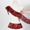 Tassel PET Polyester Ribbon Trim OCOR-WH0082-230C-3