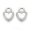 304 Stainless Steel Pendant Cabochon Settings LS-STAS-T065-87P-1