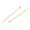 Brass Ball Head Pins RP0.5X30MM-G-01-2