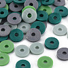 Handmade Polymer Clay Beads Strands CLAY-R089-8mm-T011-2