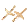 304 Stainless Steel Rhinestone Big Pendants RB-CBA5CCB-05A-G-3