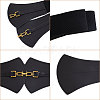 3Pcs 3 Colors Imitation Leather Elastic Corset Belts AJEW-GL0002-23-2