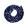 Electroplate Glass Beads Strands EGLA-A044-P4mm-A07-3