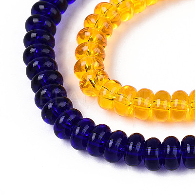 Transparent Glass Beads Strands GLAA-T025-6mm-15-1
