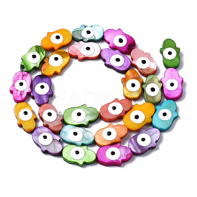 Natural Freshwater Shell Beads Strands SHEL-S278-013-1