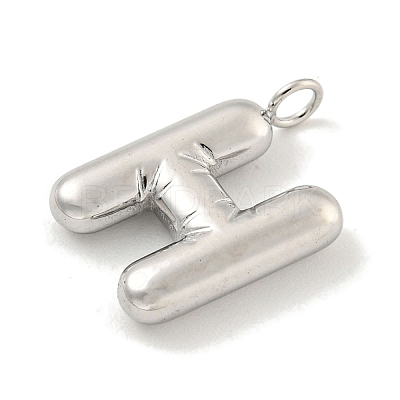 Non-Tarnish 304 Stainless Steel Pendants STAS-C102-15P-H-1