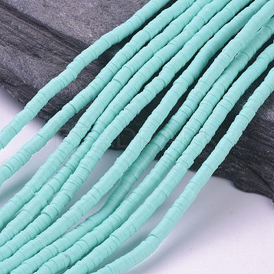 Handmade Polymer Clay Beads CLAY-R067-4.0mm-20-1