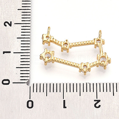 Brass Micro Pave Cubic Zirconia Pendants KK-N261-120A-G-1