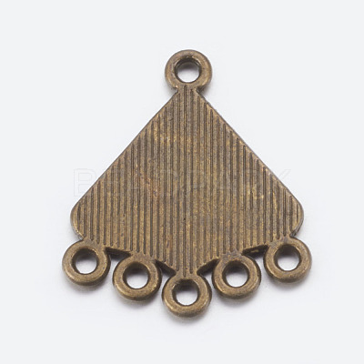 Alloy Connector Rhinestone Settings EA10685Y-AB-1