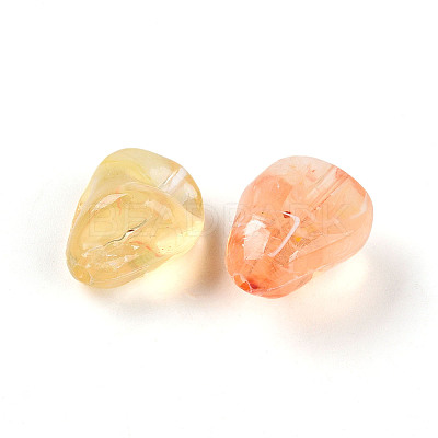 Transparent Acrylic Beads TACR-T028-44E-1