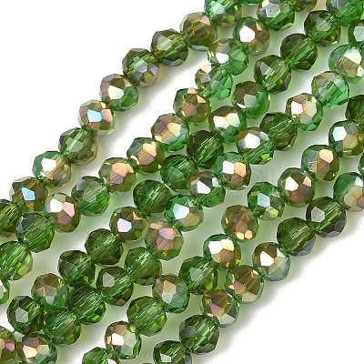 Electroplate Glass Beads Strands LS-EGLA-A034-T4mm-J05-1