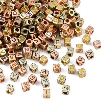 Opaque Acrylic Beads OACR-H052-02B-1