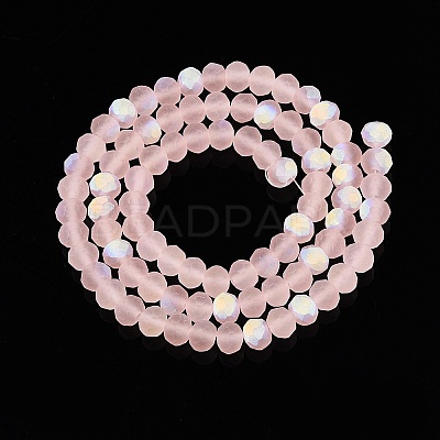 Transparent Glass Beads Strands LS-EGLA-A044-T6mm-MB22-1