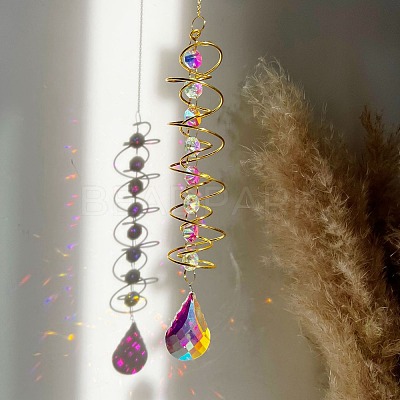 Faceted Glass Suncatchers PW-WG34118-06-1