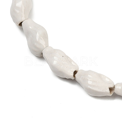 Ocean Series Handmade Porcelain Beads PORC-R002-04A-05-1