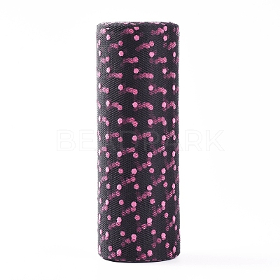Polka Dot Deco Mesh Ribbons OCOR-I005-F02-1