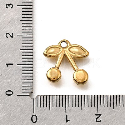 304 Stainless Steel Pendants STAS-C122-06G-1