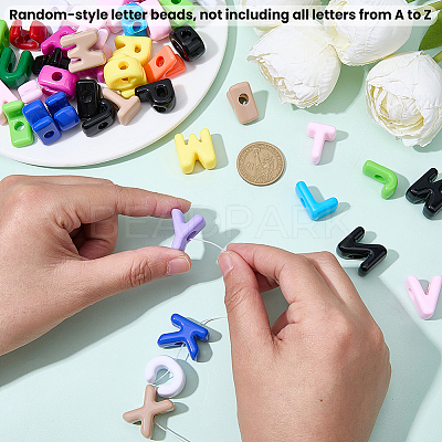 50Pcs Opaque Resin Beads RESI-SP0001-64-1