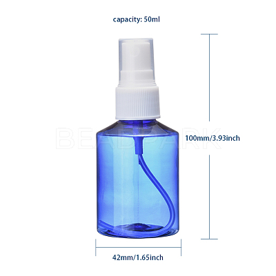50ml Refillable PET Plastic Spray Bottles TOOL-Q024-02A-02-1