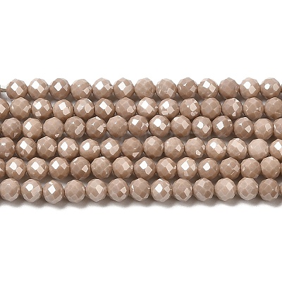 Cubic Zirconia Bead Strands ZIRC-P109-02A-09-1