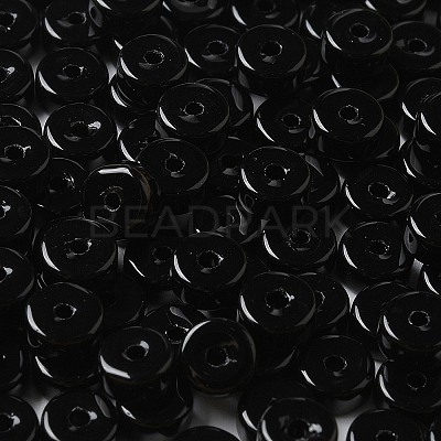 Opaque Colours Glass Seed Beads SEED-E001-P3x6mm-10-1