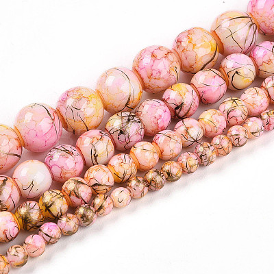 Baking Paint Glass Beads X1-DGLA-N003-4mm-B02-1