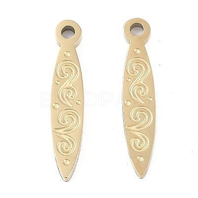 304 Stainless Steel Pendants STAS-I325-121G-1