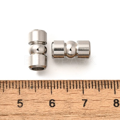 201 Stainless Steel Beads STAS-P381-01A-P-1