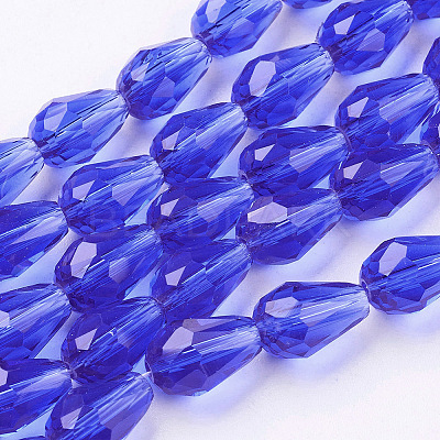 Glass Beads Strands LS-GLAA-R024-11x8mm-3-1