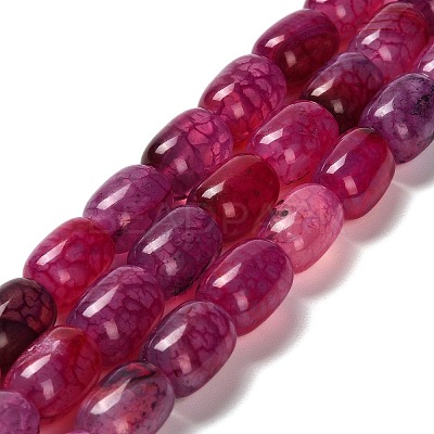 Natural Dragon Veins Agate Beads Strands G-D317-A01-02-1