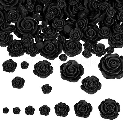 70Pcs 7 Styles Plastic Cabochons KY-DR0001-03B-1