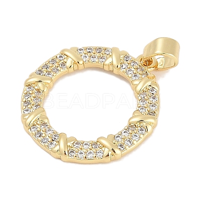 Rack Plating Brass Pendants KK-Q028-09G-1