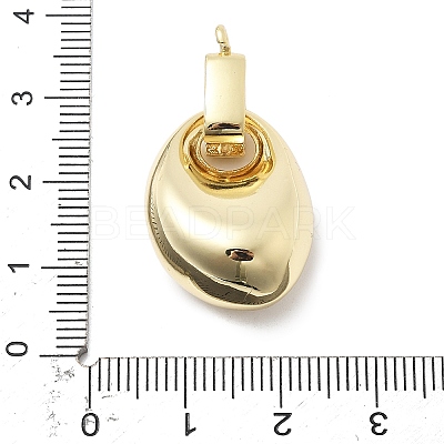Brass Pendants KK-D367-02A-G-1