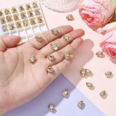 Preciosa® MAXIMA Crystal Sew-On Cups LS-Y-PRC-SD10-00030-235-G-1