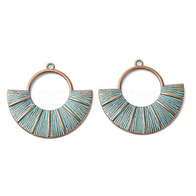 Tibetan Style Alloy Pendants FIND-B055-02F-1