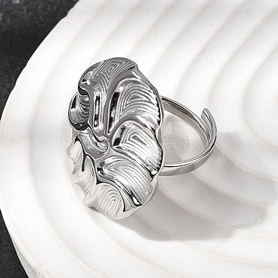 304 Stainless Steel Finger Rings for Women RJEW-A093-01P-1