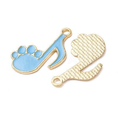 Alloy Enamel Pendants ENAM-B033-01-1