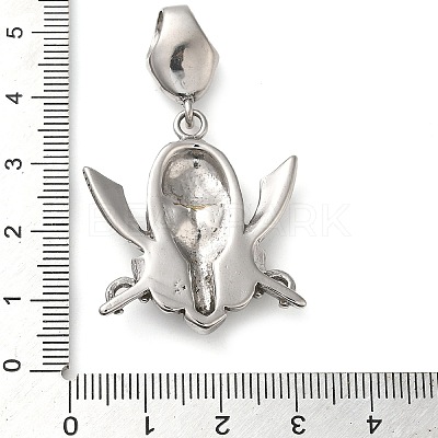 Halloween 304 Stainless Steel Enamel Pendants STAS-Q317-05F-AS-1