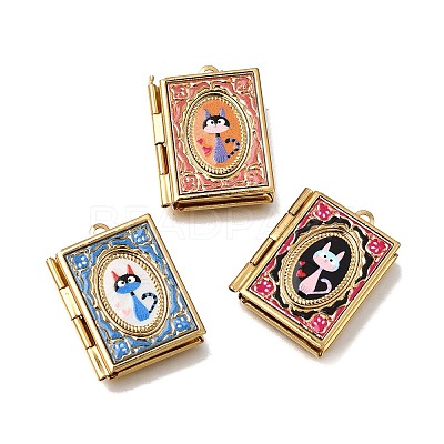 304 Stainless Steel Locket Pendants SA-CBA9EE7-04G-1
