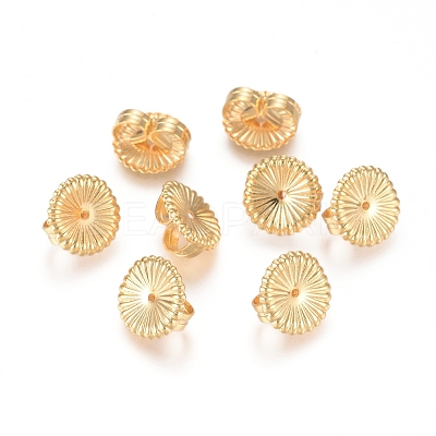 Brass Ear Nuts X-KK-L198-008G-1