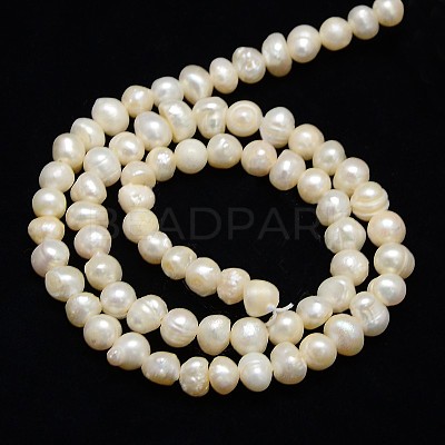 Natural Cultured Freshwater Pearl Beads Strands LS-PEAR-L001-C-14-1