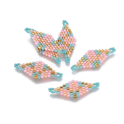 MIYUKI & TOHO Handmade Japanese Seed Beads Links SEED-E004-I14-1