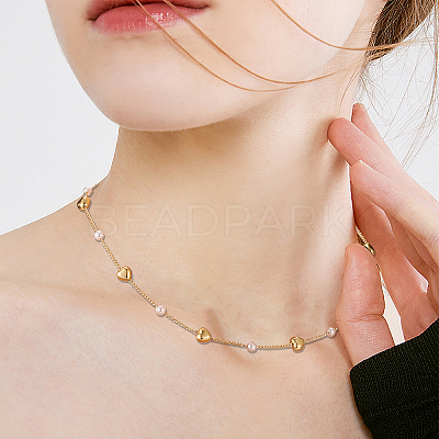 Brass Handmade Beaded Chain CHC-CJ0001-45-1